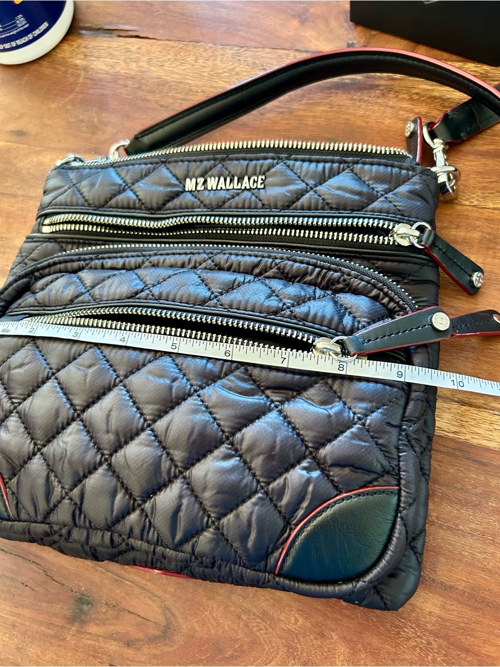 MZ Wallace downtown Crosby Black Quilted Bag - Picture 12 of 14